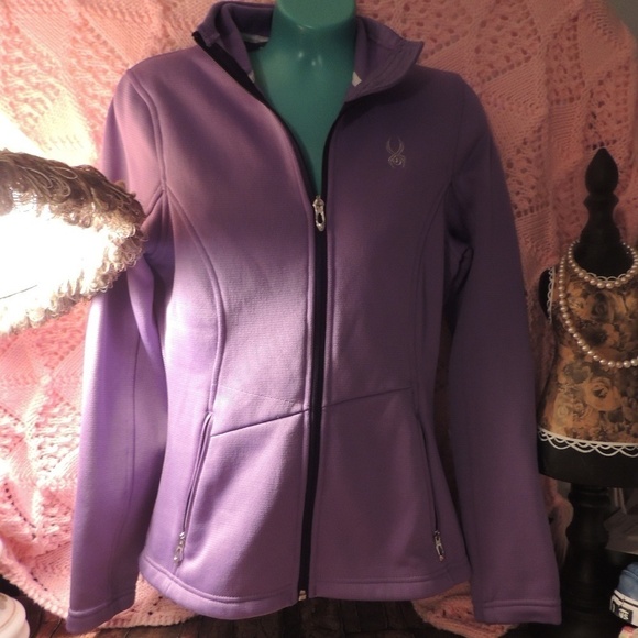 Spyder jacket medium lavender Core Sweater - Picture 1 of 3